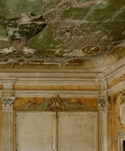 Schloss Schwarzburg Ahnensaal mit Stuck und Farbfassung