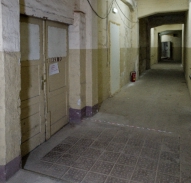 langer Gang im Gebäude der ehemaligen HASAG in Leipzig