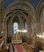 Klosterkirche Sankt Mariental Innenraum nach Osten
