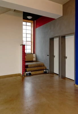 Ansicht Foyer des Prellerhauses im Bauhaus Dessau
