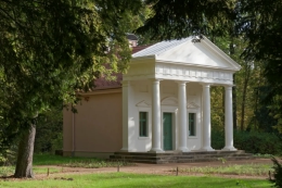 Blumengartenhaus im Georgium Dessau
