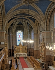 Klosterkirche Sankt Mariental Innenraum nach Osten