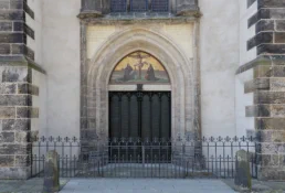 Schlosskirche Wittenberg, Thesentür